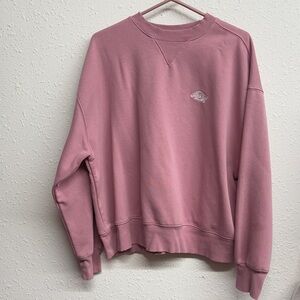 Dickies Women's Pink Crewneck Sweater